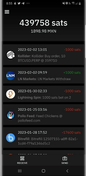 Satoshi Screenshot 2