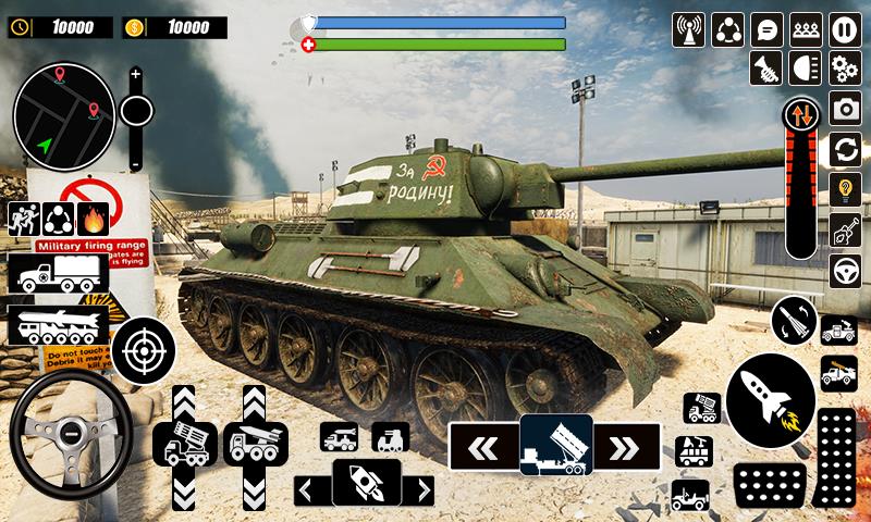 US Army Missile Launcher Game スクリーンショット 1