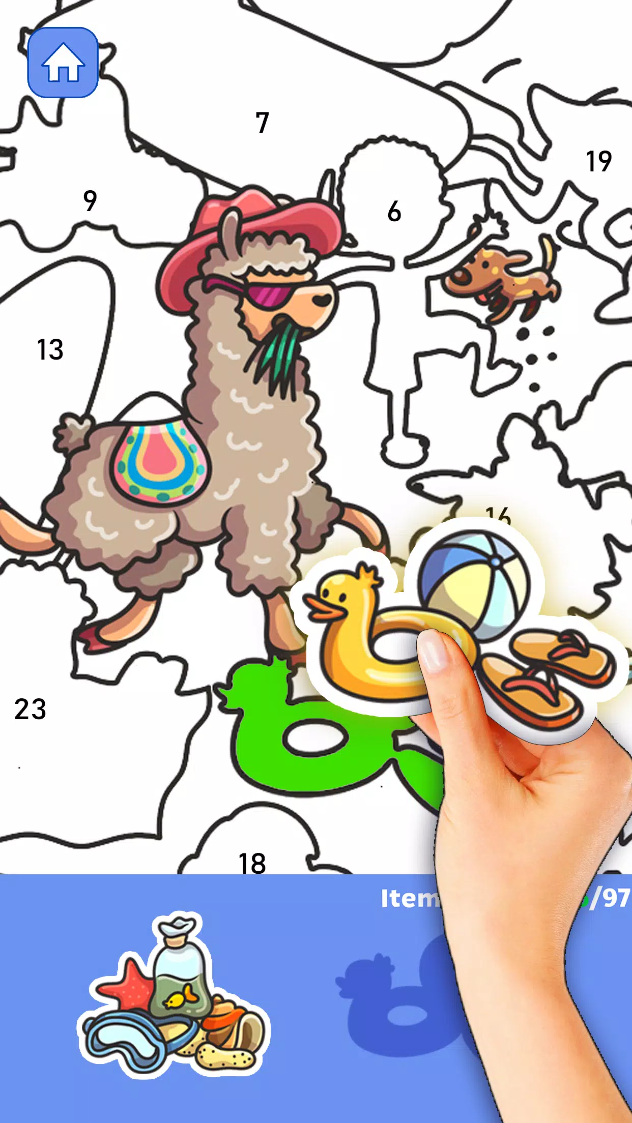 Sticker Book - Art of Puzzle ภาพหน้าจอ 2