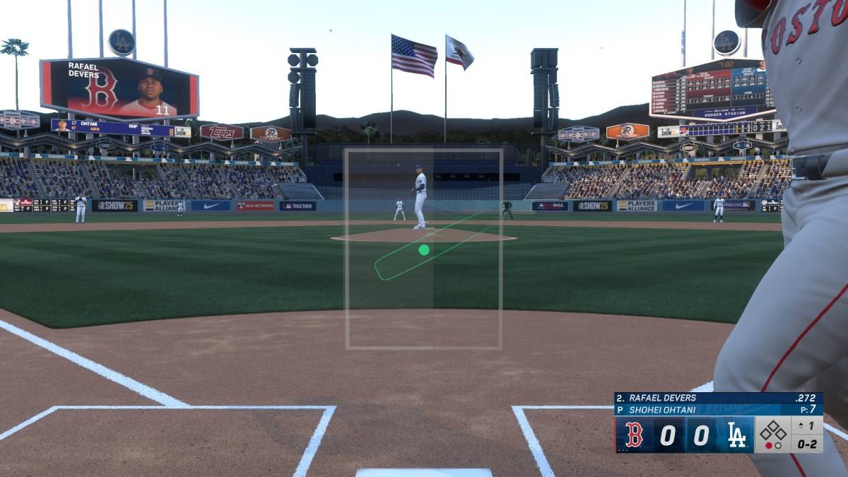 Senjata memukul di MLB pertunjukan 25.