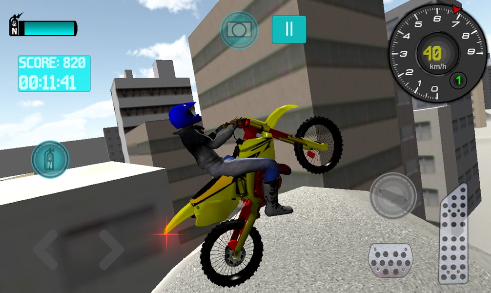 Motocross City Driver 螢幕截圖 1