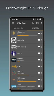 IPTV Cast Screenshot 2