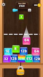 Jelly Cubes 2048: Puzzle Game Screenshot 1