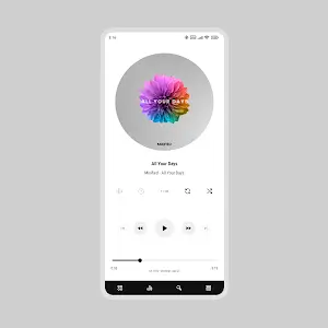 Aurora - Poweramp Skin Скриншот 1