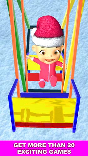 Baby Masha's Winter Playground Скриншот 2