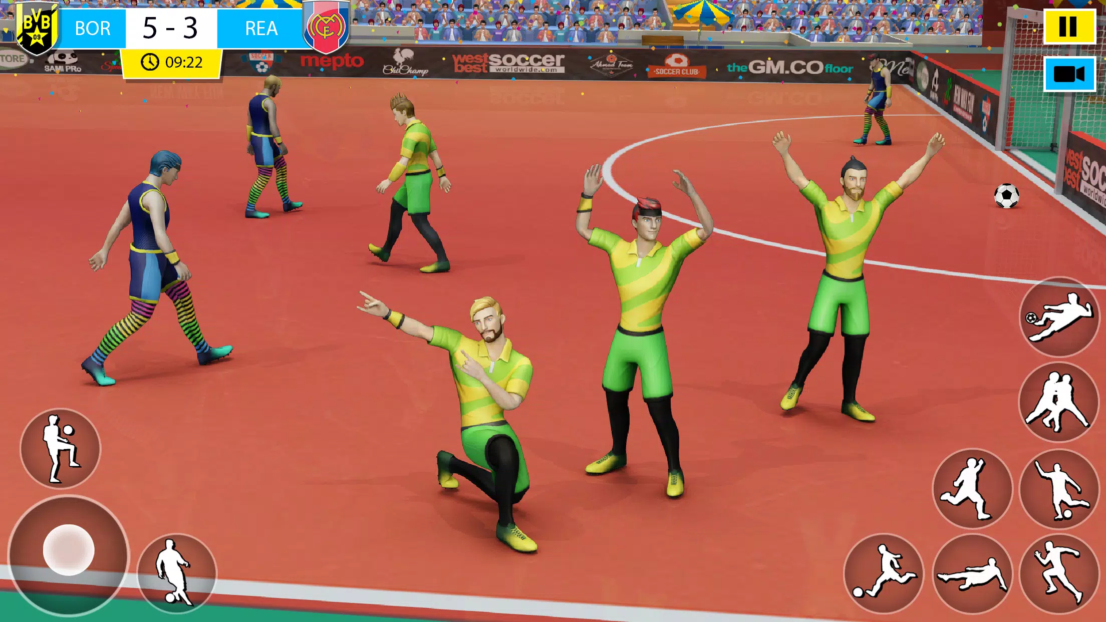 Indoor Futsal: Football Games 螢幕截圖 2