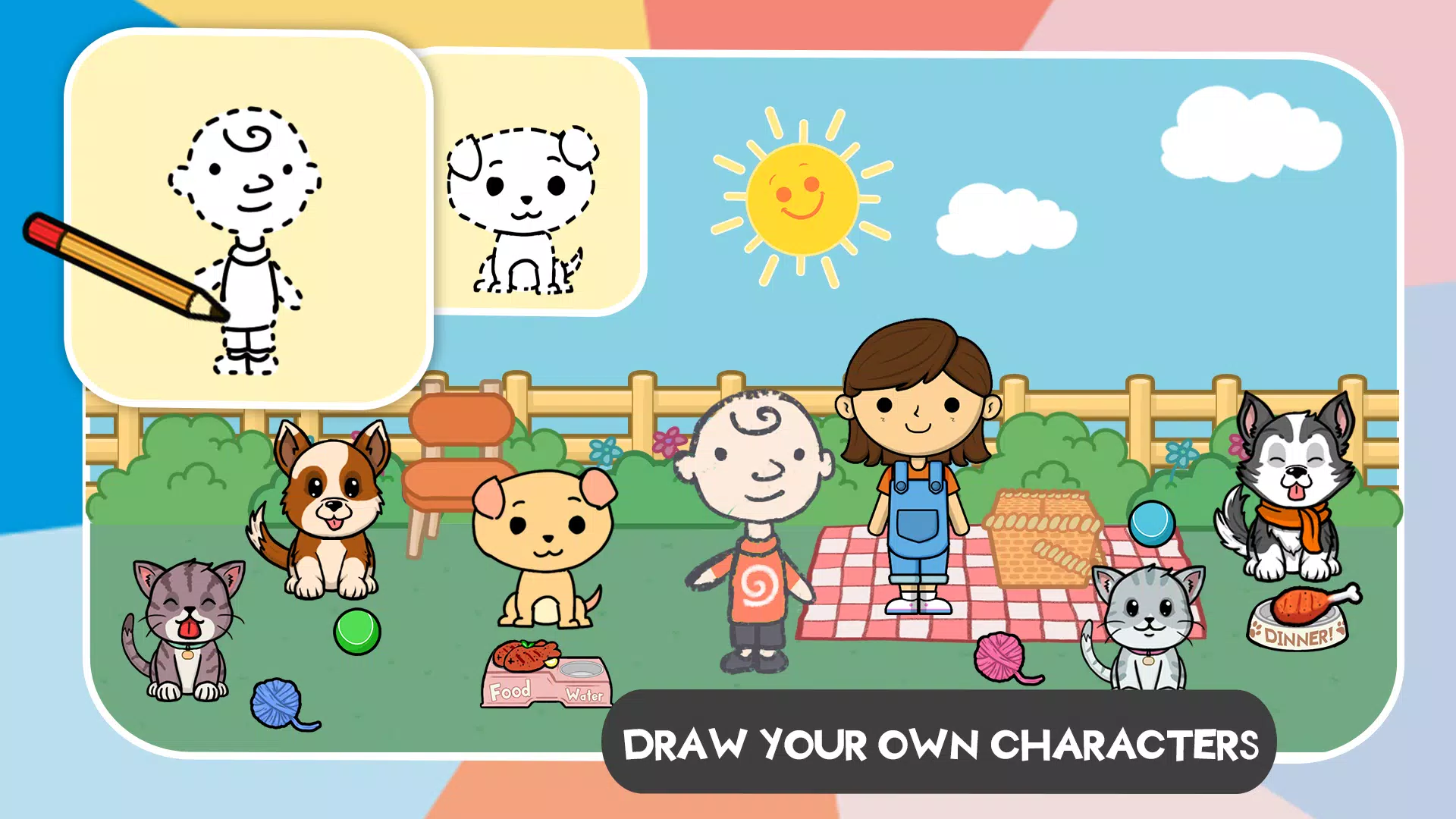 Lila's World:Create Play Learn Ảnh chụp màn hình 3