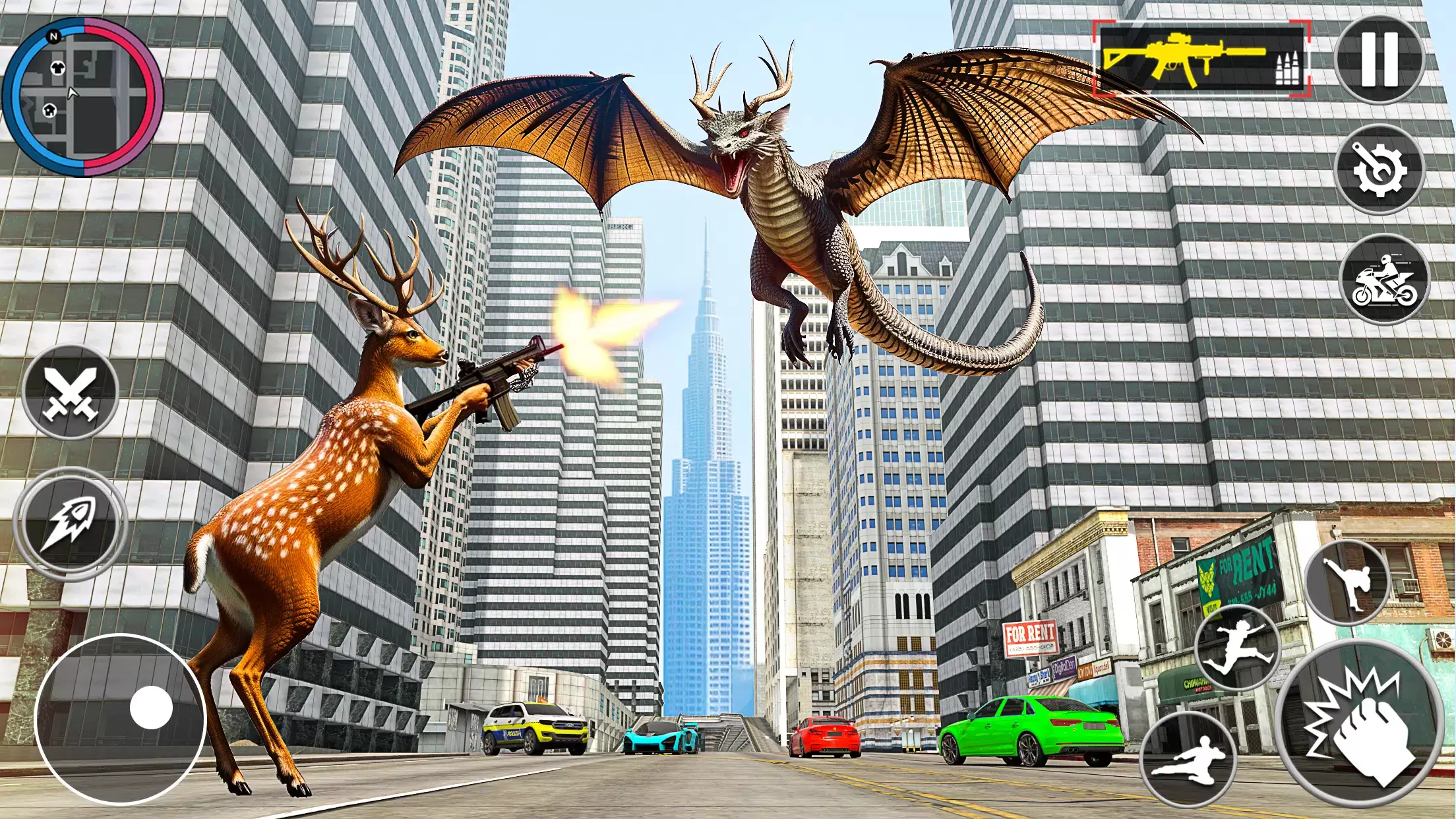 Deer Simulator 3D Open World ภาพหน้าจอ 0