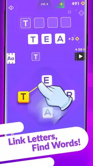 Word Hunter - Offline Word Puz Capture d'écran 0