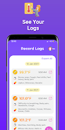 Body Temperature App スクリーンショット 1