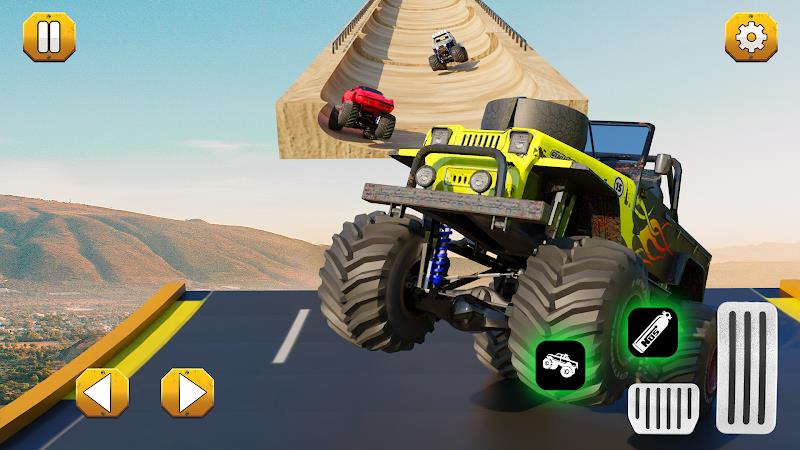 Monster Truck Ramp: Car Games Ekran Görüntüsü 3