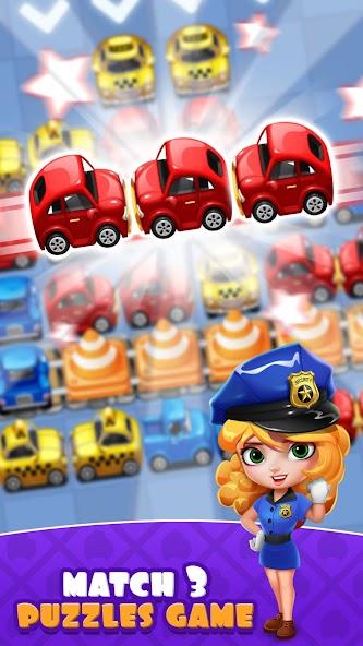 Traffic Jam Cars Puzzle Match3 Mod ภาพหน้าจอ 0