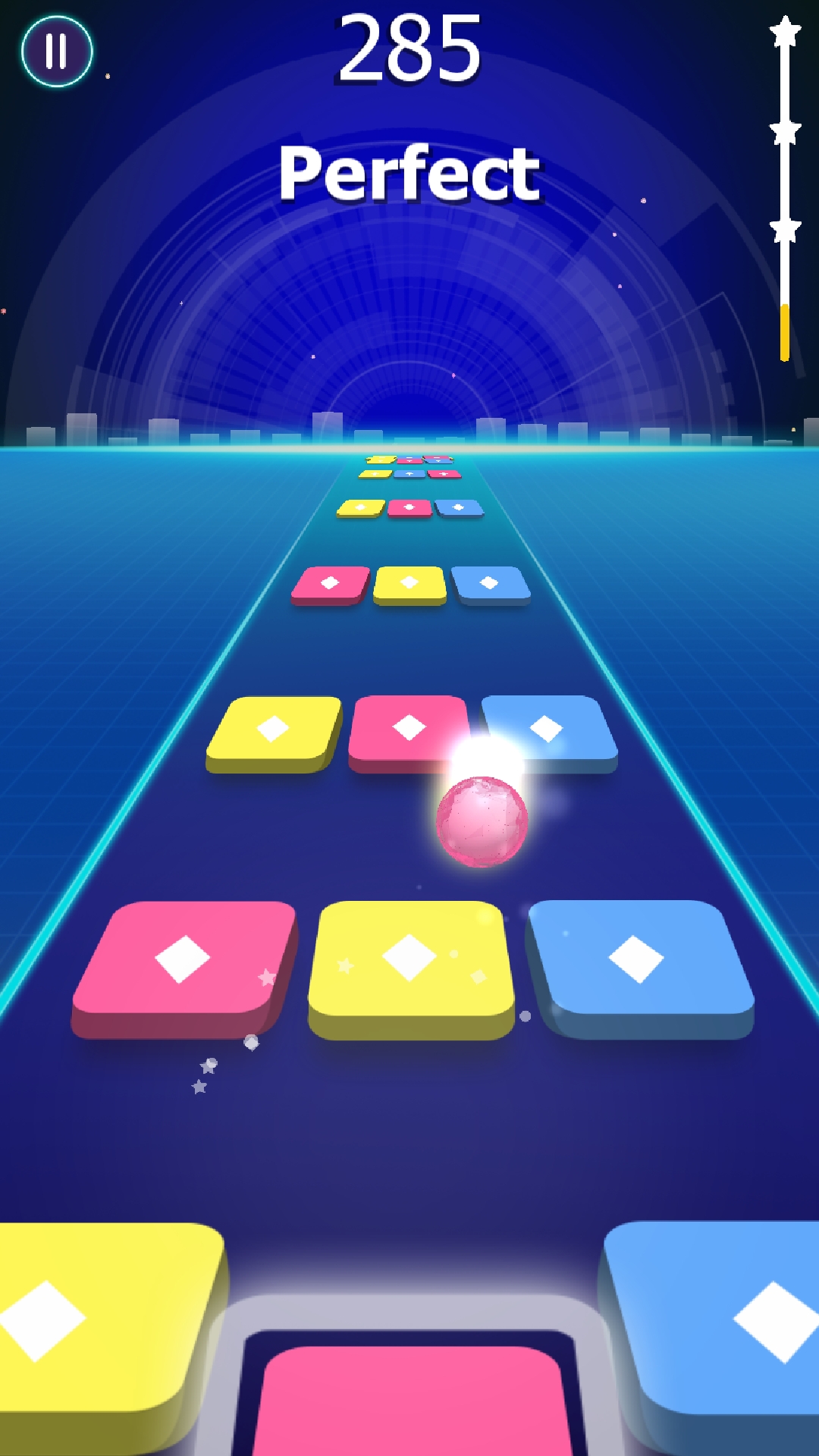 Beat Ball: Dancing Color Hop Screenshot 3