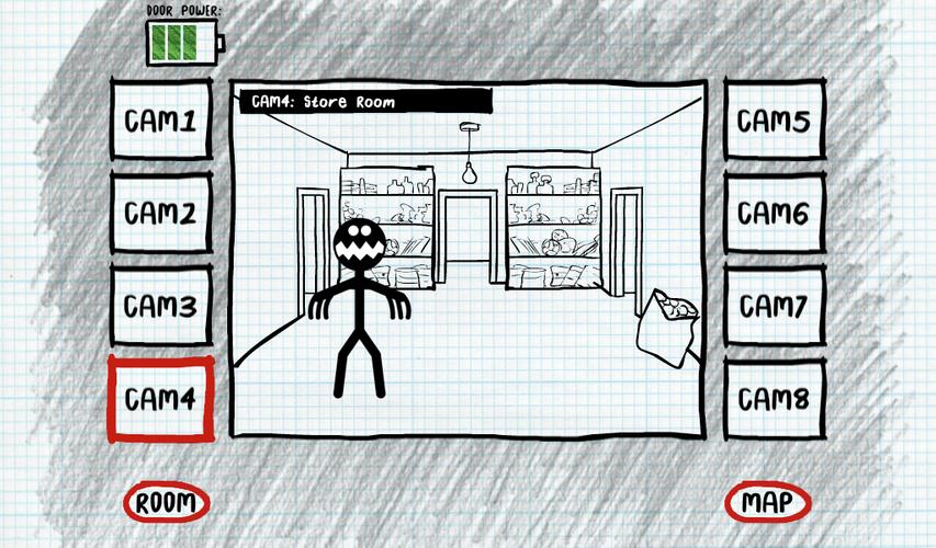 Stickman Five Nights Survival স্ক্রিনশট 1