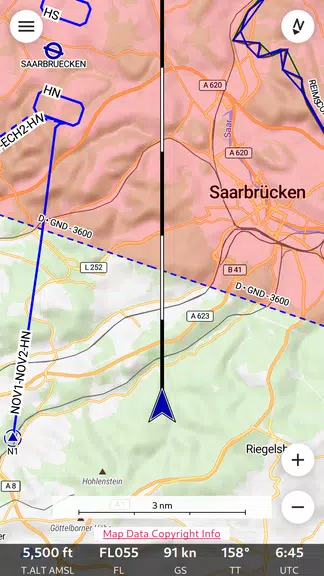 Enroute Flight Navigation Screenshot 1