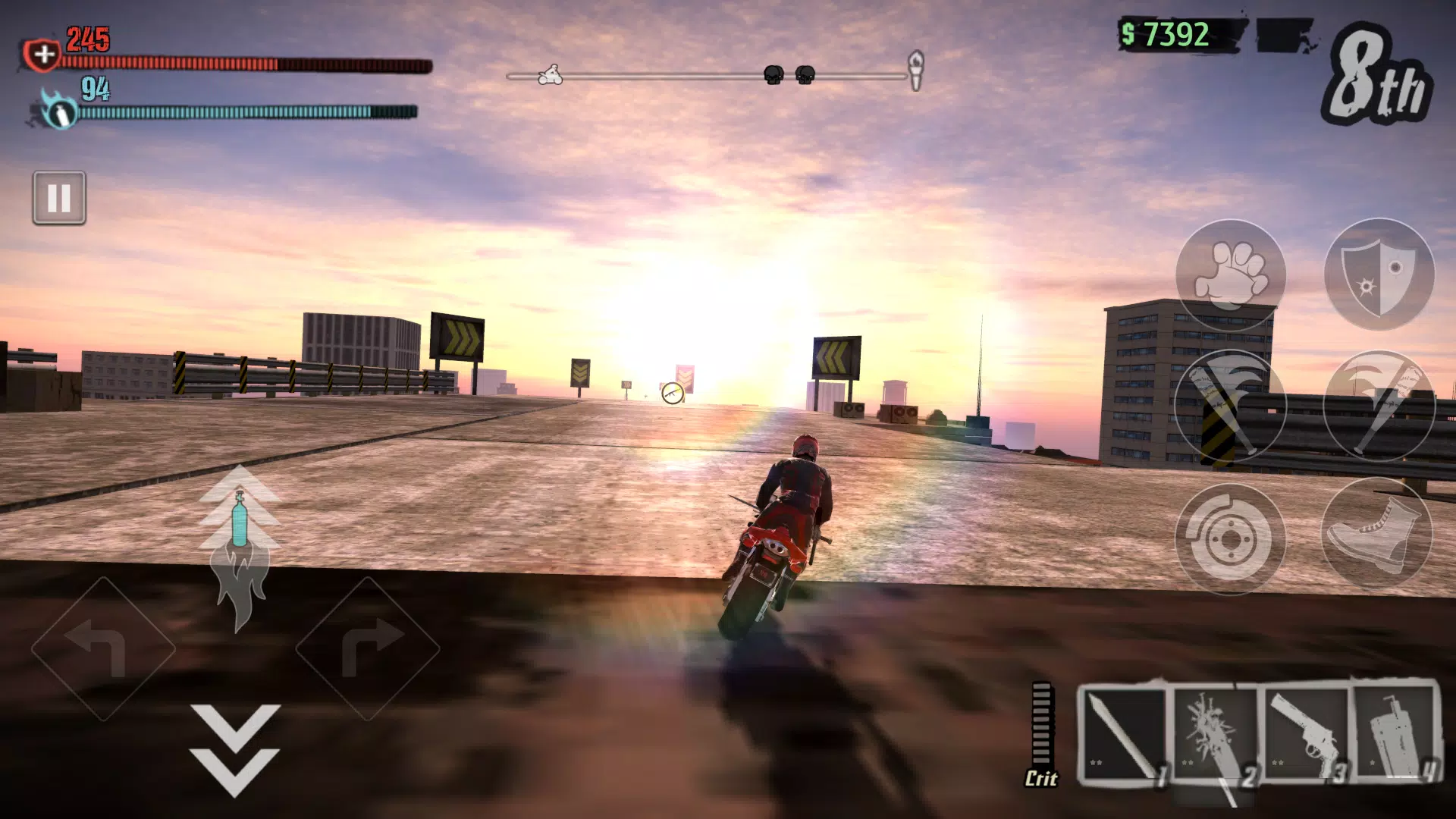 Road Redemption Mobile Zrzut ekranu 2