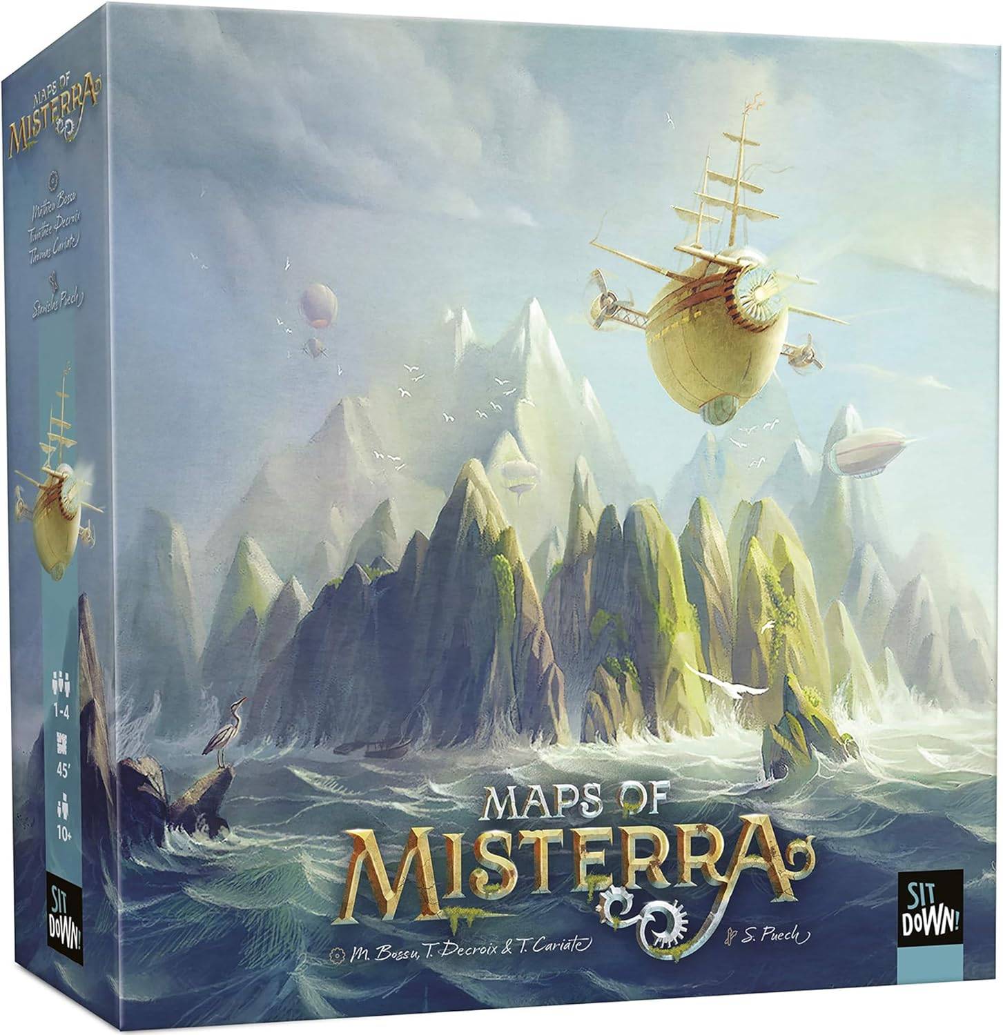 Amazon corta el precio de los mapas del juego de mesa de Misterra a $ 12.99
