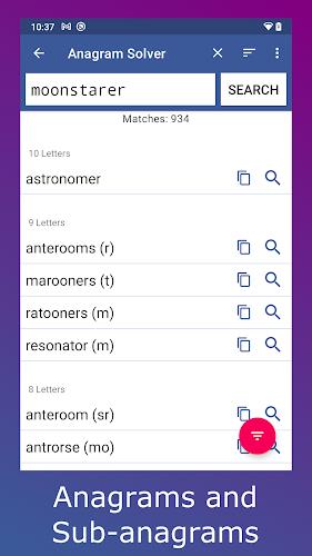 Anagram Solver स्क्रीनशॉट 1