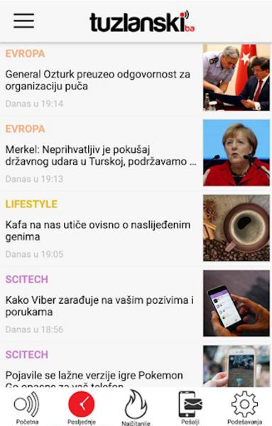 Tuzlanski.ba Screenshot 2