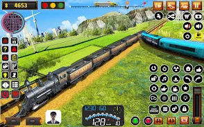 Uphill Train Track Simulator स्क्रीनशॉट 3