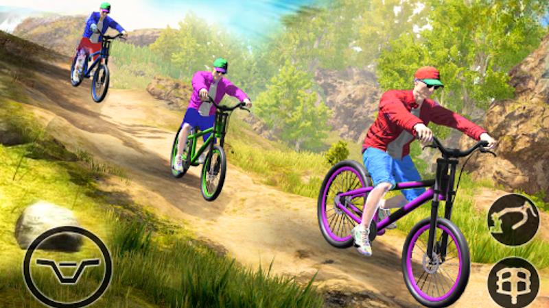 BMX Cycle Rider-Mountain Bike 스크린샷 1