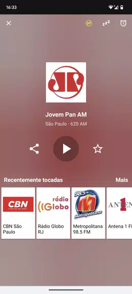 Rádio FM Brasil - FM Ao Vivo 螢幕截圖 1
