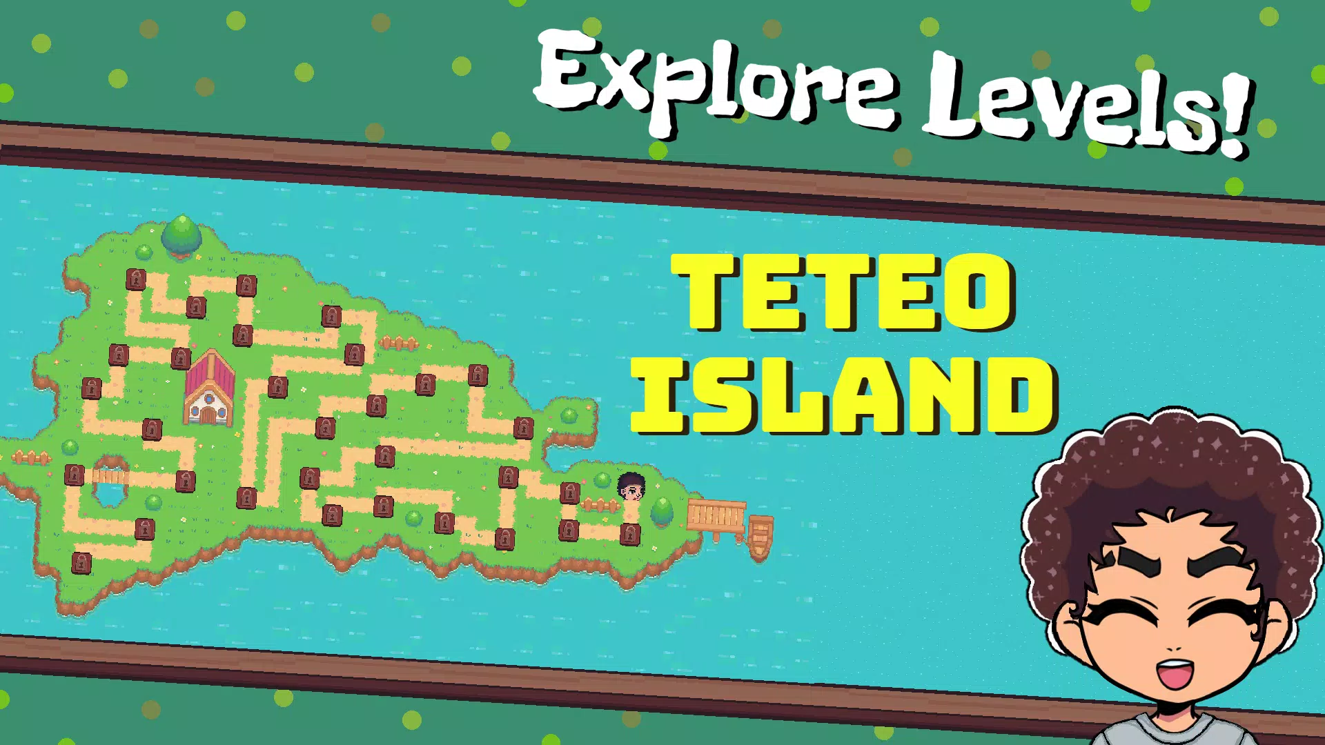 Teteo Island - 2D Platformer 螢幕截圖 1