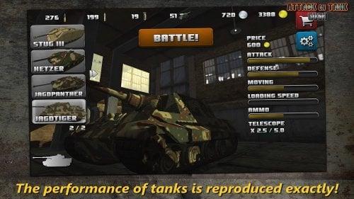 Attack on Tank : World Warfare 螢幕截圖 2