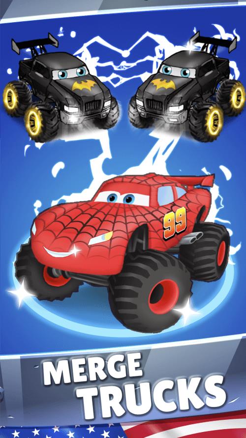 Merge Truck: Monster Truck স্ক্রিনশট 1