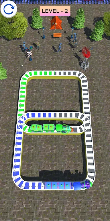 Train Road Puzzle 螢幕截圖 1