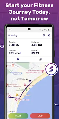 Schermata FITAPP: Run Distance Tracker 1