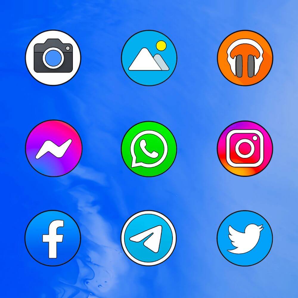 Pixly - Icon Pack Mod ภาพหน้าจอ 1