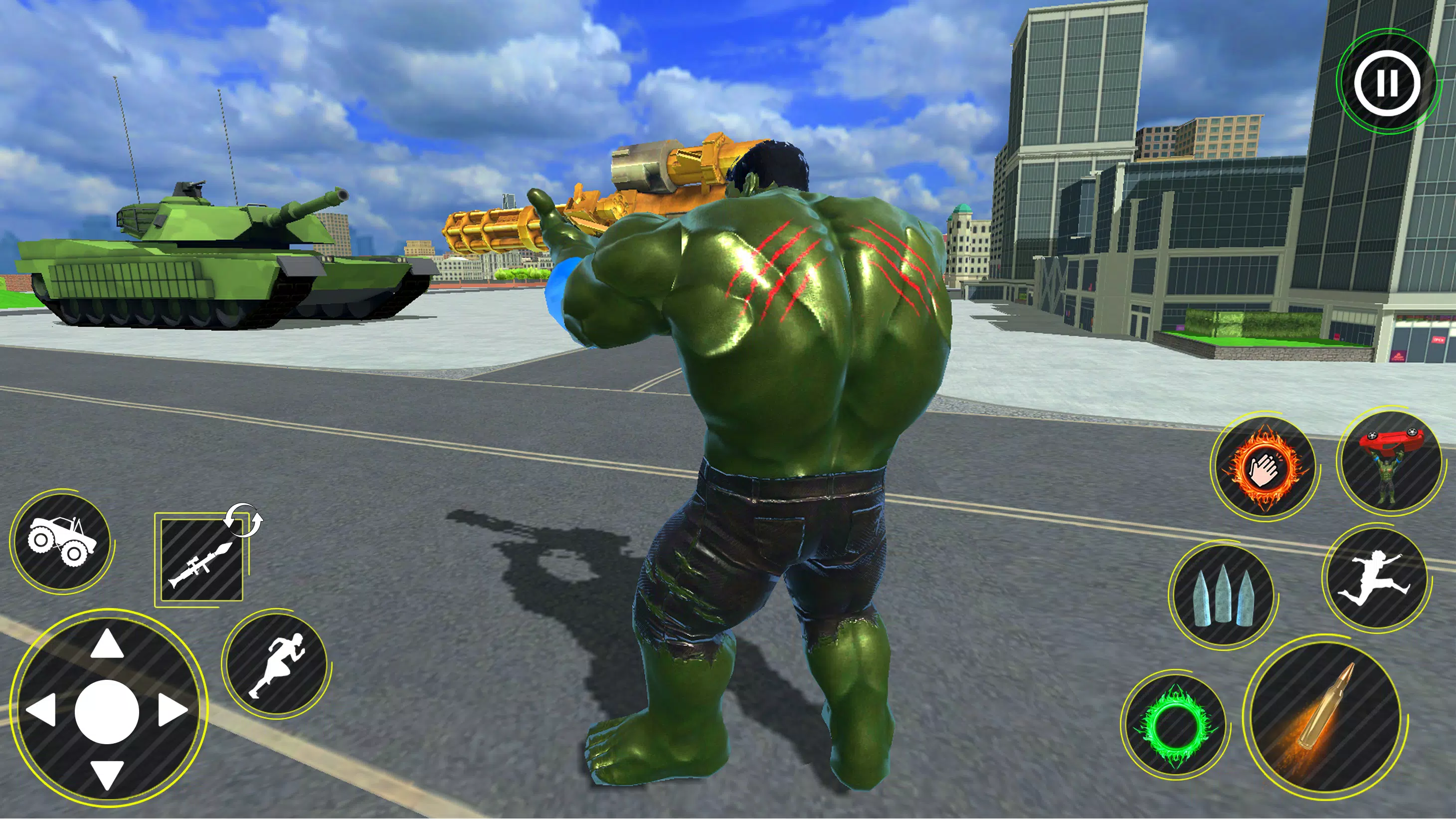 Incredible Monster Hero 3D War Screenshot 2