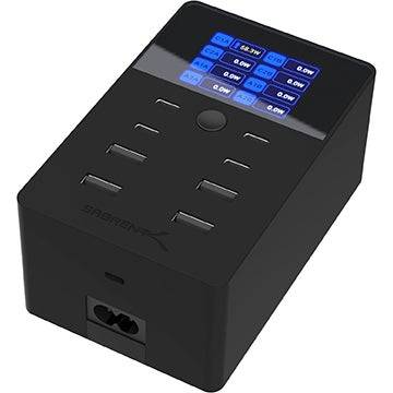 Sabrent 8-Port 252W USB Masaüstü Şarj Cihazı