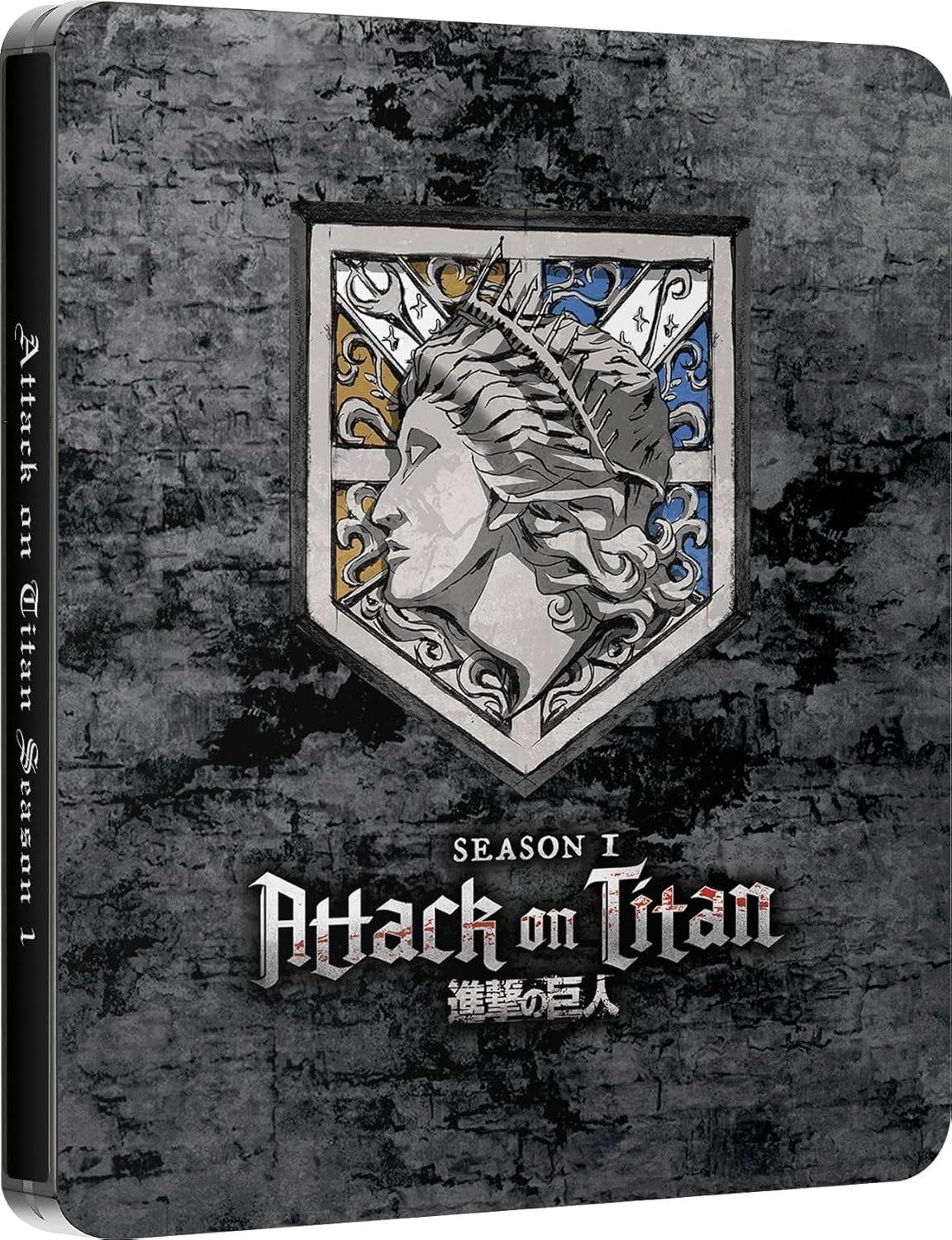 Attack on Titan Steelbooks: คุณสมบัติพิเศษในราคาที่ต่ำในราคาต่ำใน Amazon