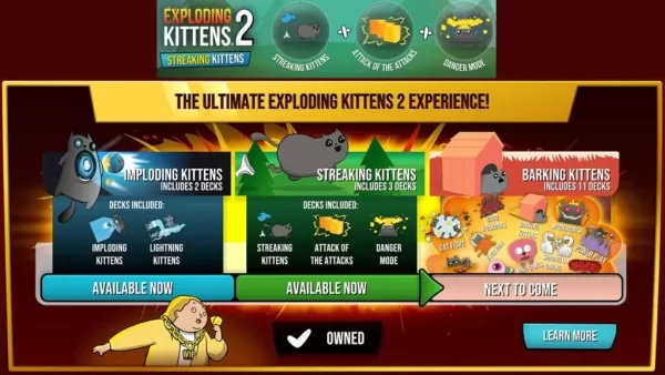 Exploding Kittens 2 Adds New Streaking Kittens Cards