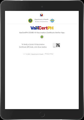 VaxCertPH Screenshot 2