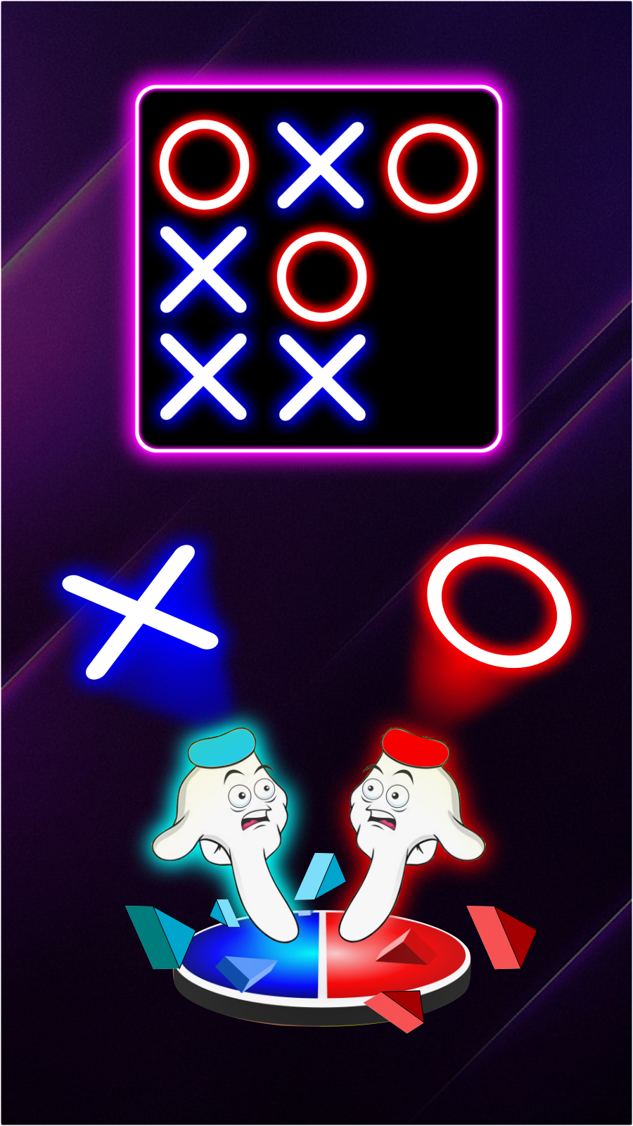 Tic Tac Toe Home : 2 Player XO ဖန်သားပြင်ဓာတ်ပုံ 0