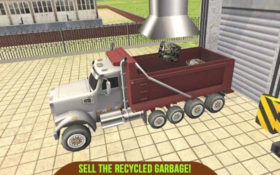 Garbage Truck Recycling SIM スクリーンショット 1