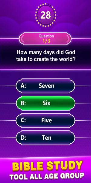 The Bible Trivia Game: Quiz Tangkapan skrin 1