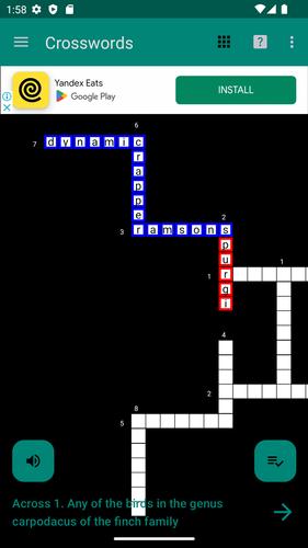 Crosswords Screenshot 0