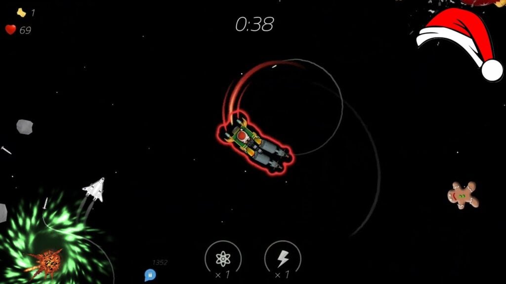 Hüten Sie sich bei Ihrem festlichen Weihnachtsausflug vor Weltraumschrott