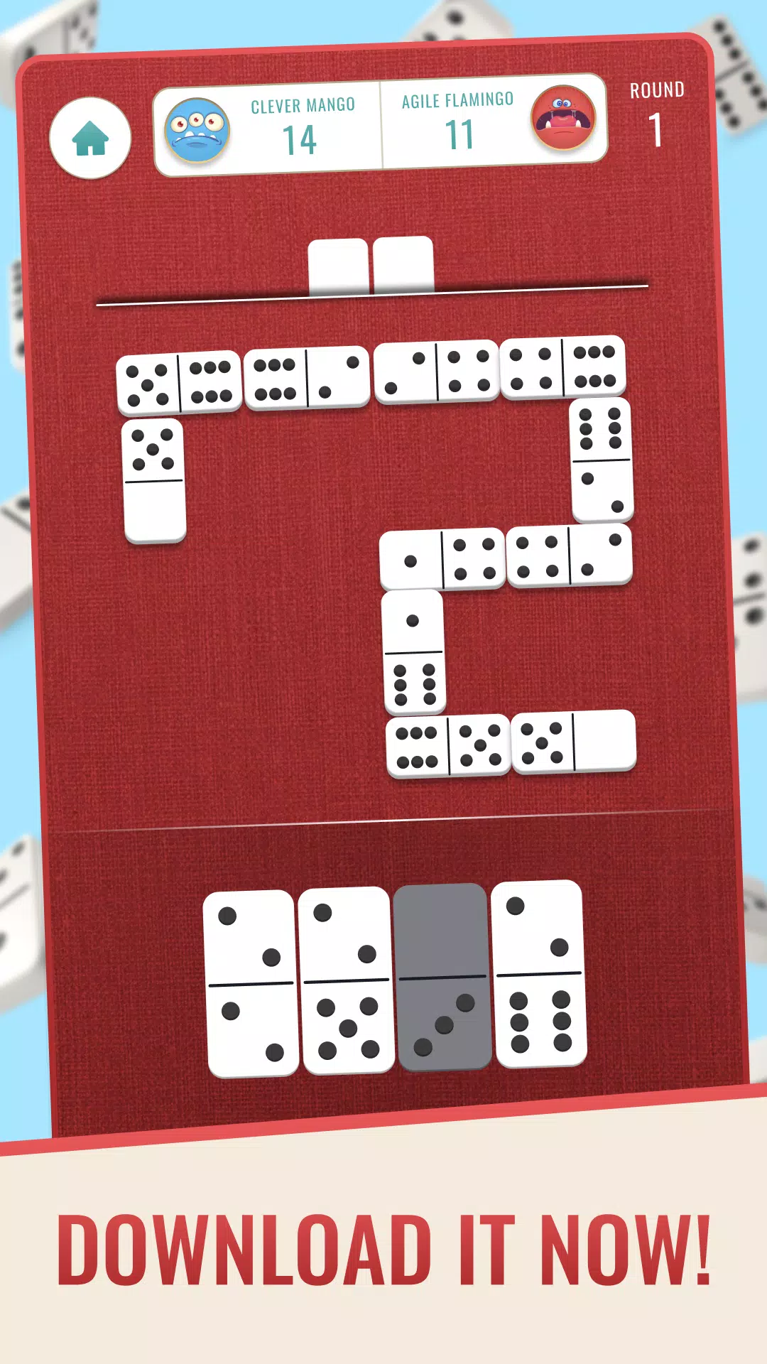 Classic Dominoes: Board Game 螢幕截圖 1