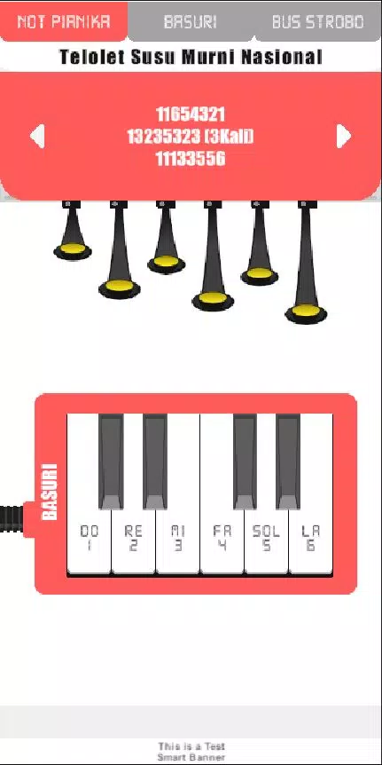 Schermata Pianika Lite Modul Telolet 3