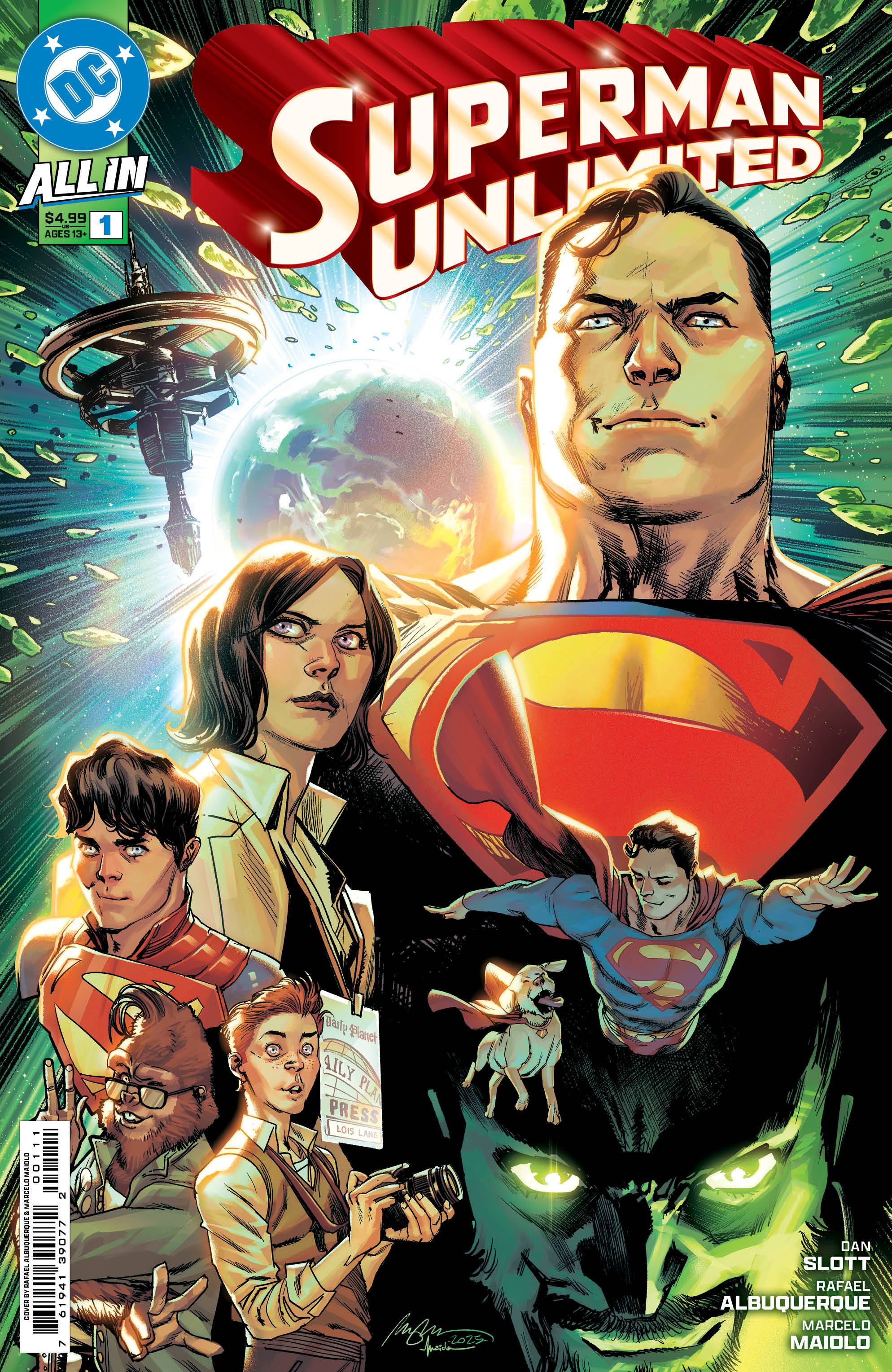 ダン・スロットはDCに戻ります：Superman Unlimited