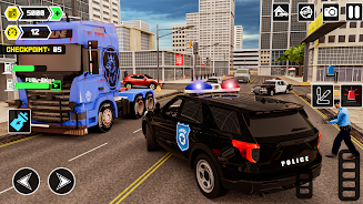 Real Police Driving Simulator Screenshot 1