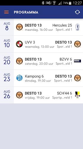 Wedstrijdzaken Screenshot 1