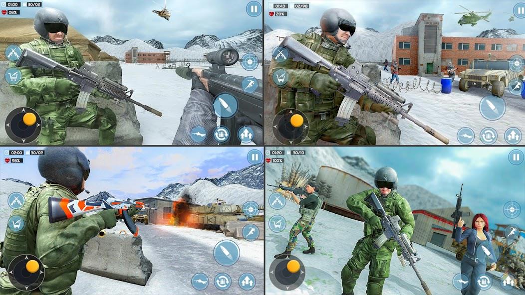 Modern Commando 3D: Army Games应用截图第1张