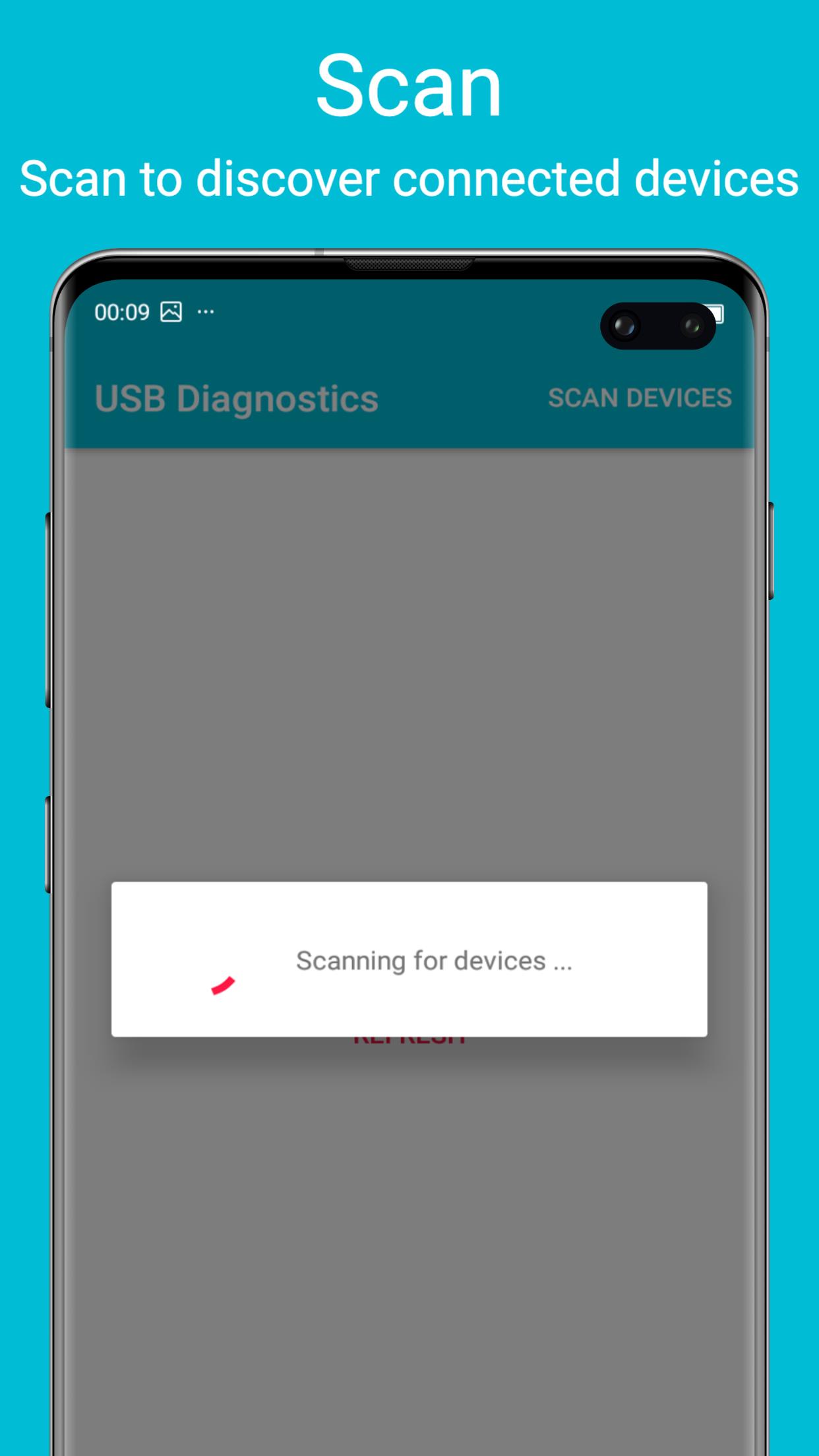 USB diagnostics Ekran Görüntüsü 0