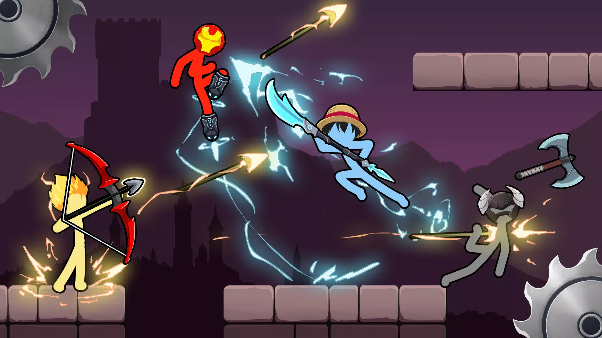 Schermata Stickman.IO: Weapon Master 2